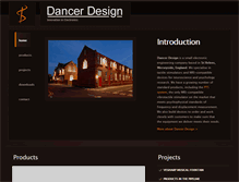 Tablet Screenshot of dancerdesign.co.uk